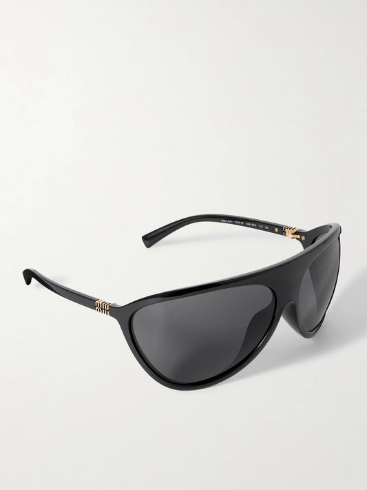 Miu Miu Eyewear Oversized D-frame Acetate Sunglasses