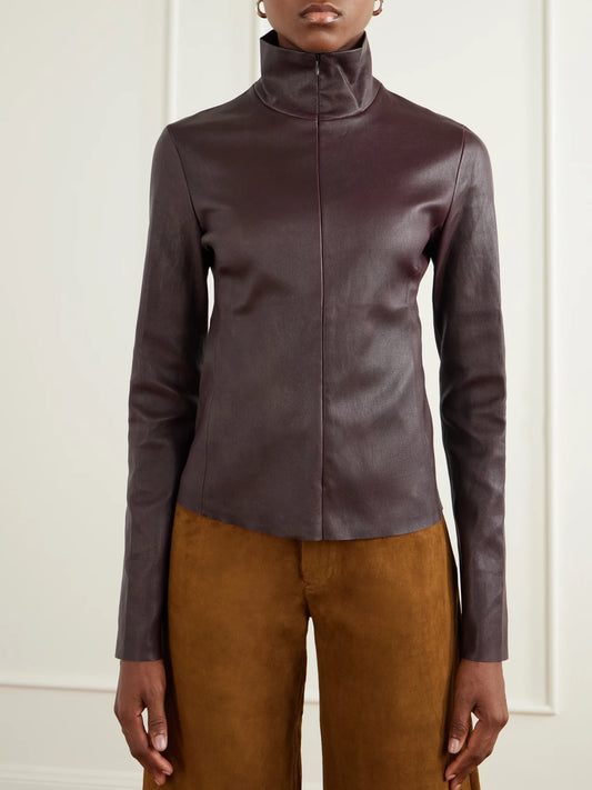 STOULS Selene Leather Top