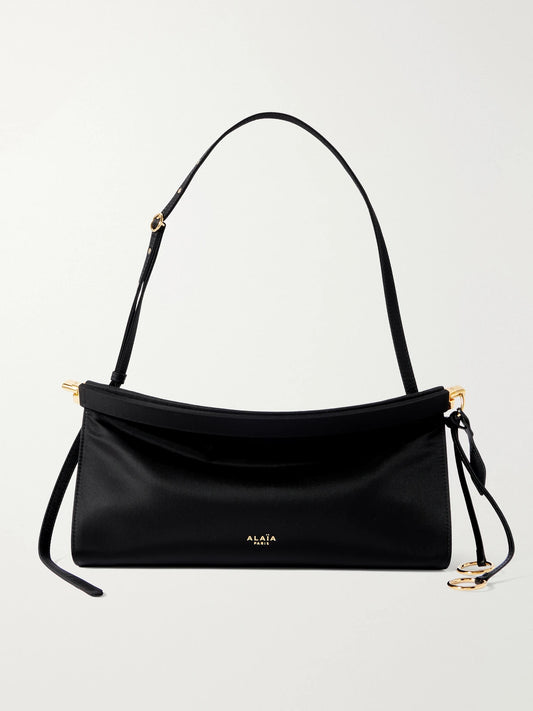 Le Click E/w Medium Satin-twill Shoulder Bag