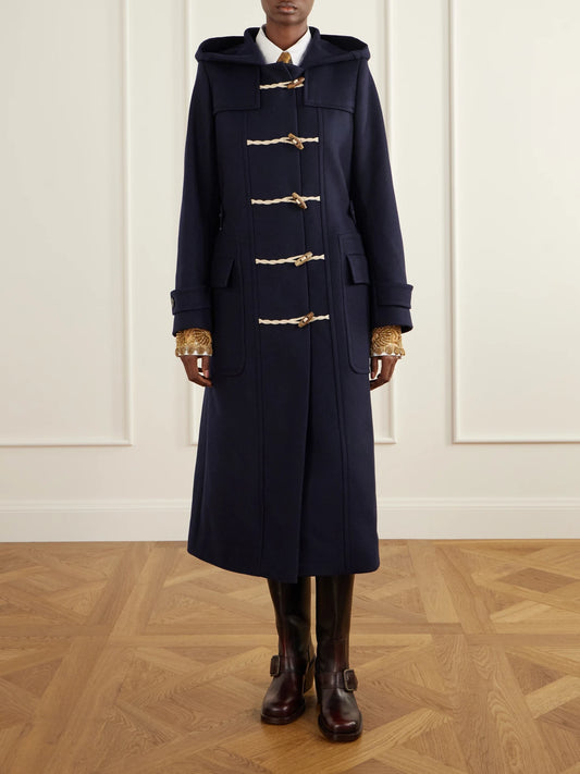 Dries Van Noten Wool-blend Twill Coat