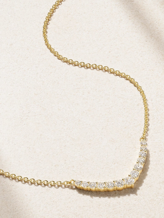 Anita Ko 18-karat Gold Diamond Necklace