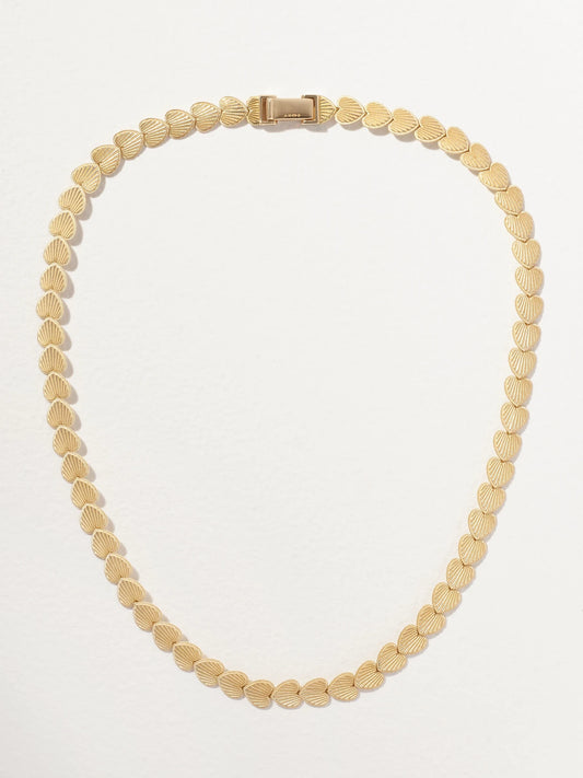 True Love Small 18-karat Gold Necklace
