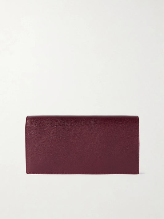 Textured-leather Pouch