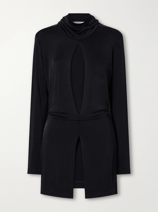 TOVE Gitta Cut-out Jersey Blouse