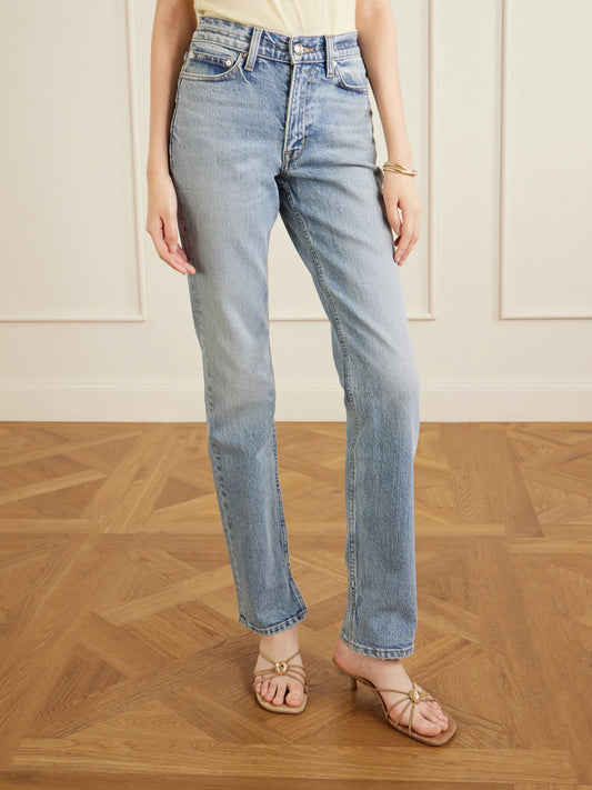 The Cecile Mid-rise Skinny-leg Jeans
