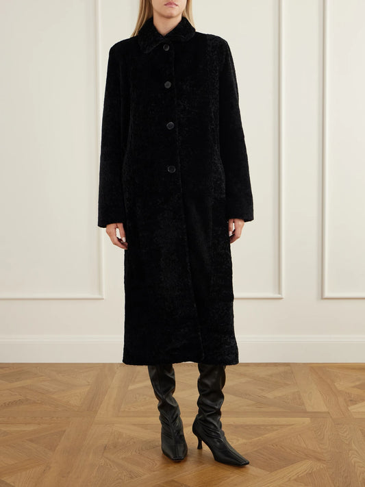 Nour Hammour Paloma Shearling Coat
