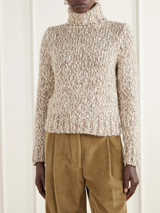 RRL Marled Wool-blend Sweater