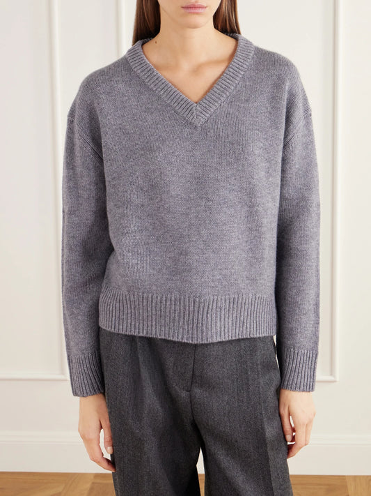 Almada Yara Merino Wool And Cashmere-blend Sweater