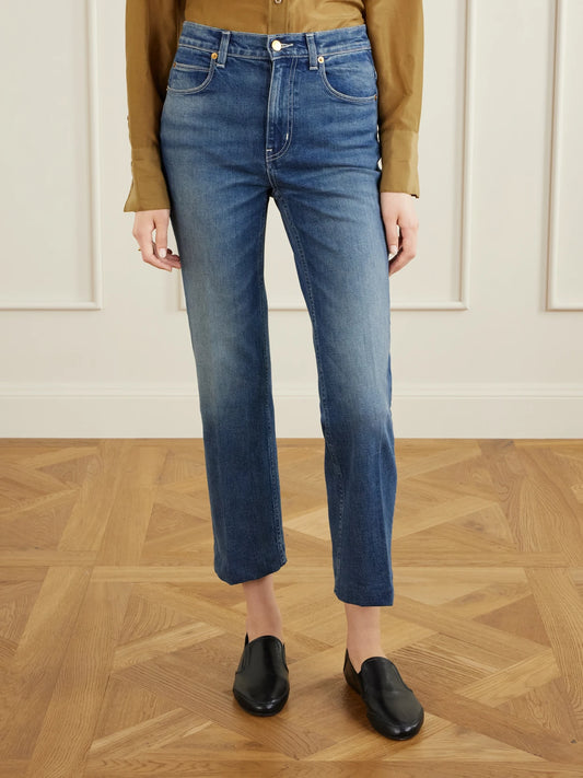 Jamie Haller Kenickie Mid-rise Straight-leg Jeans