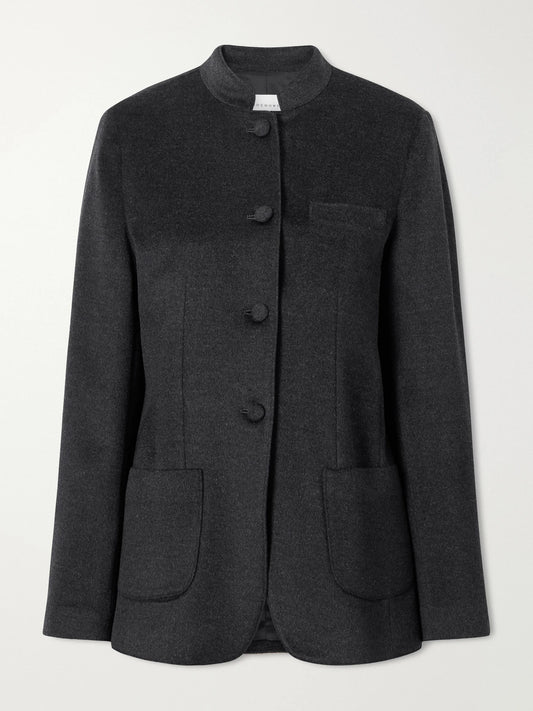 LIBEROWE Alexander Brushed Wool And Cashmere-blend Blazer