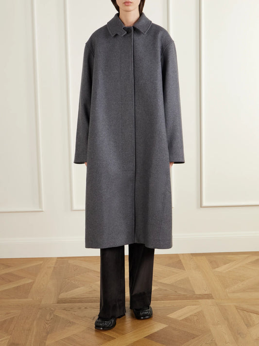 Studio Nicholson Ria Melton Wool-blend Coat