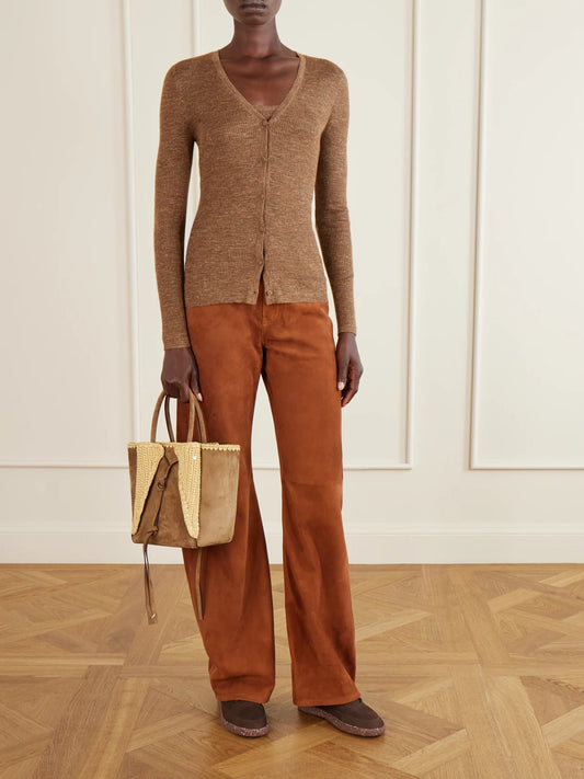 Gabriela Hearst Marija Small Suede Tote