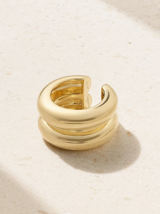 9-karat Gold Ear Cuff