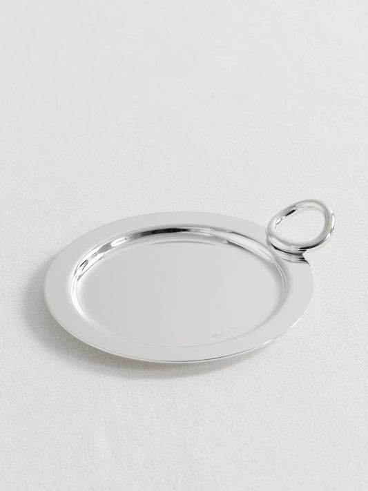 Vertigo Silver-plated Coaster