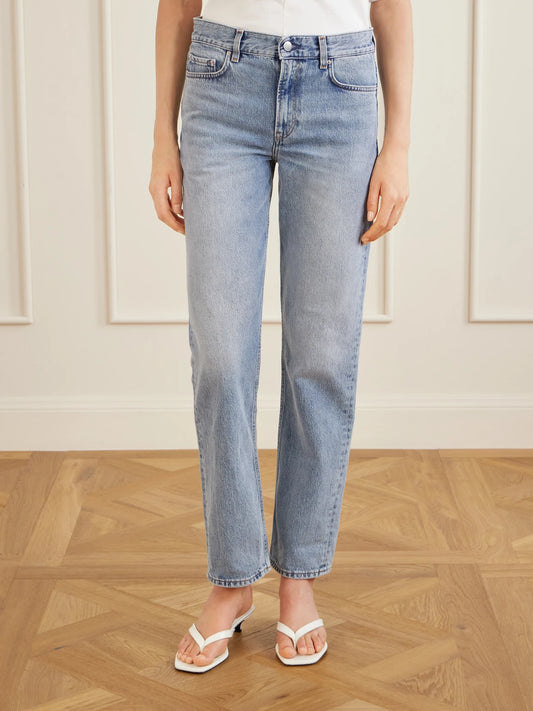 TOTEME Low-rise Straight-leg Jeans