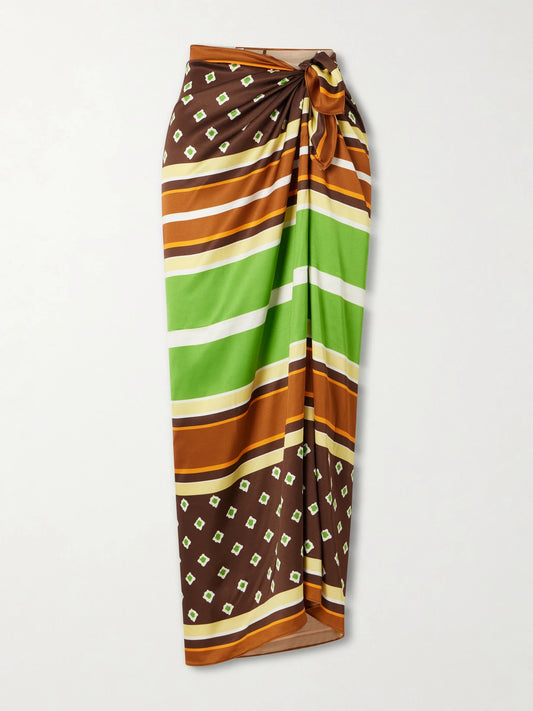 Soleil Satin Waist Scarf