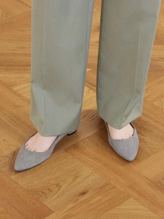 Bb Suede Ballet Flats