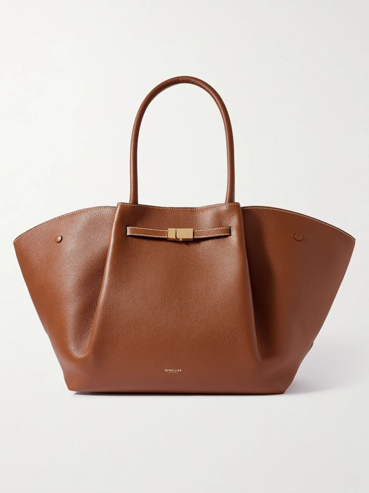 DeMellier The New York Textured-leather Tote