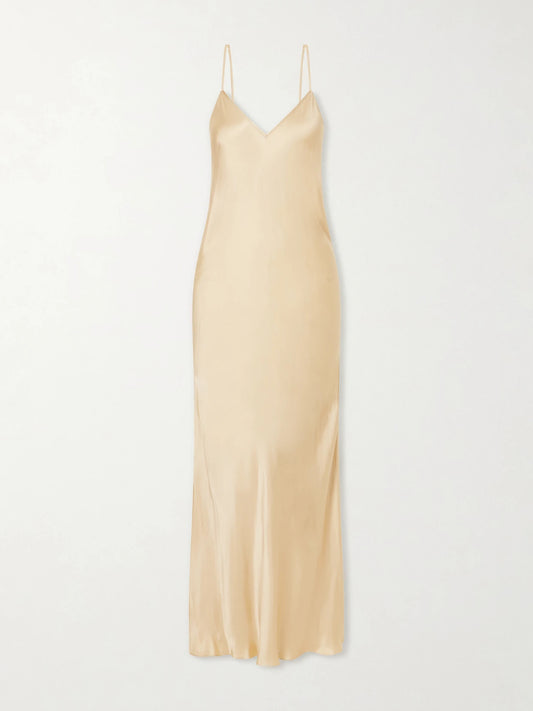 Nevana Satin Maxi Dress
