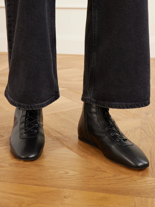 Wren Leather Ankle Boots