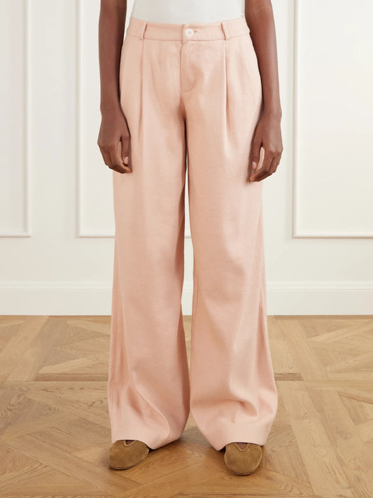 Marrakshi Life The Trouser Cotton Wide-leg Pants