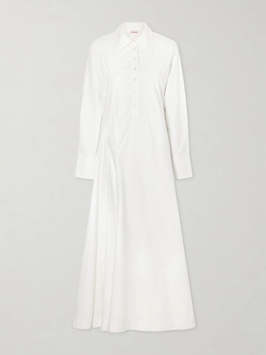 Groovy Cotton-poplin Maxi Dress