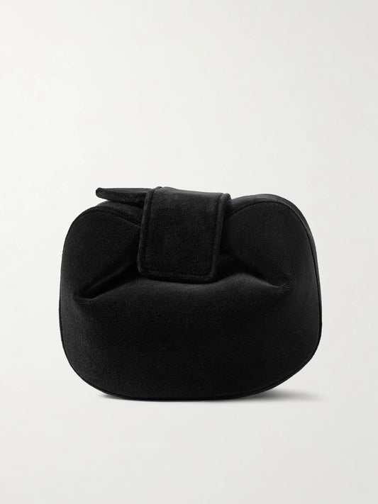 Gabriela Hearst Soft Demi Velvet Clutch