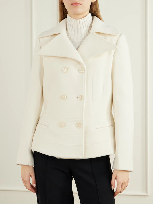 Proenza Schouler Romane Double-breasted Wool-blend Jacket
