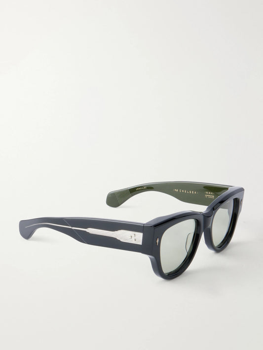 Jacques Marie Mage Chelsea Square-frame Acetate Sunglasses