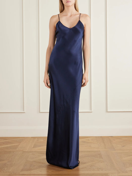 Nili Lotan Cami Silk-satin Gown