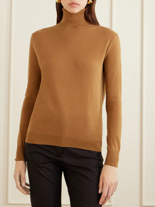 Wool And Cashmere-blend Turtleneck Sweater