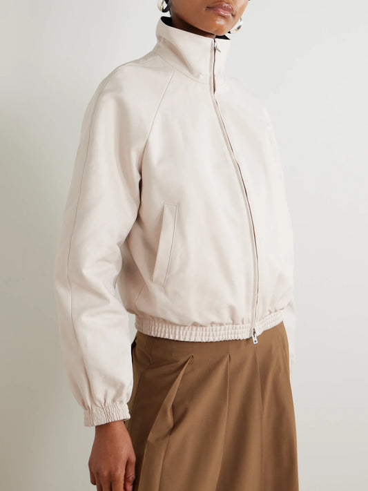 Cotton-sateen Jacket