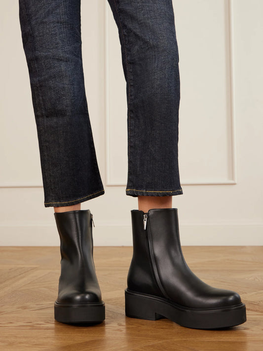 Gianvito Rossi Hiro Bootie 20 Leather Ankle Boots
