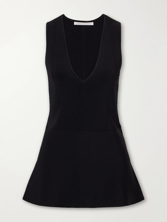 Maria McManus Peplum Knitted Top