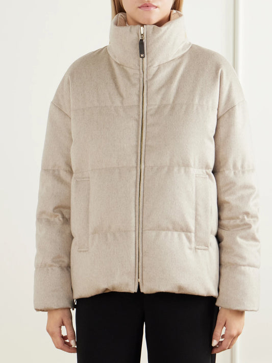 Max Mara Divina Reversible Cashmere Down-blend Jacket