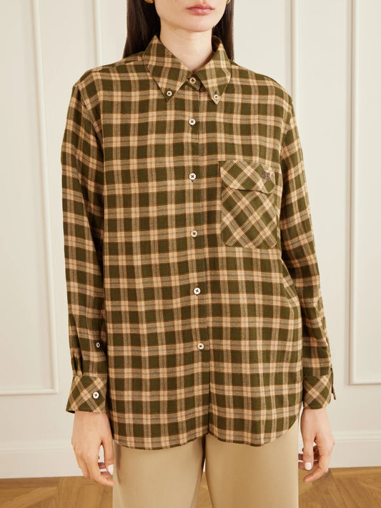 Ritual Checked Flannel Shirt