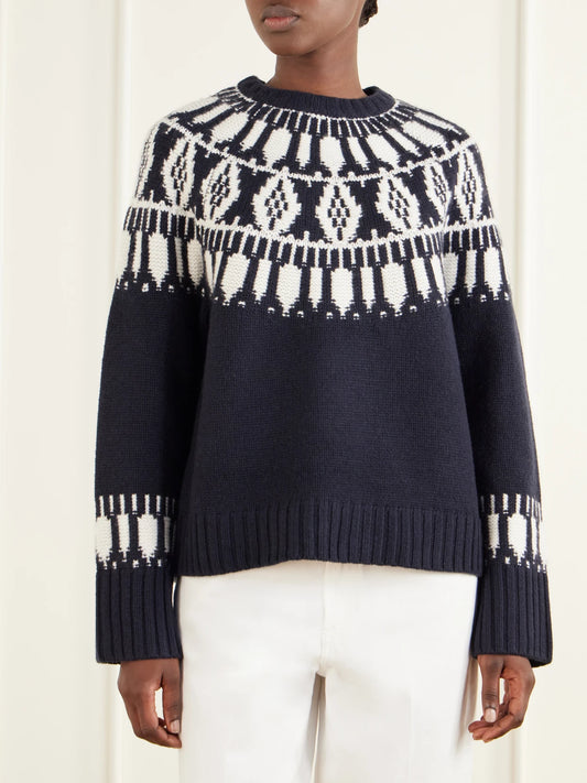 Arch4 Jackson Fair Isle Cashmere Sweater