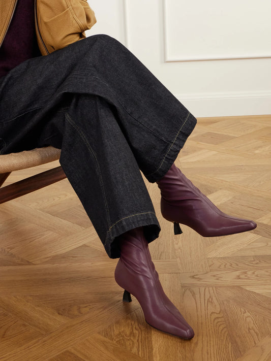 NODALETO Dona 50 Leather Ankle Boots