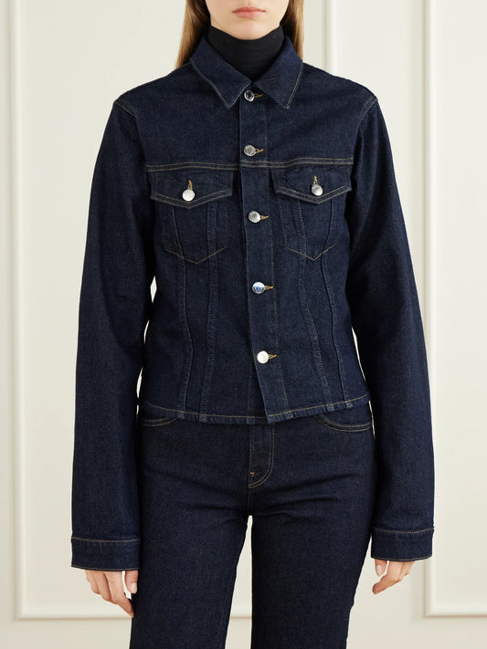 Haikure Cherry Denim Jacket