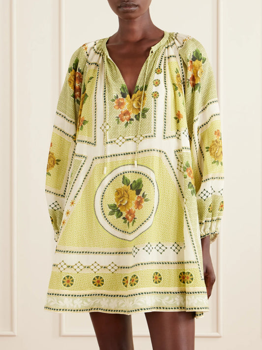 Dixie Cotton Mini Dress