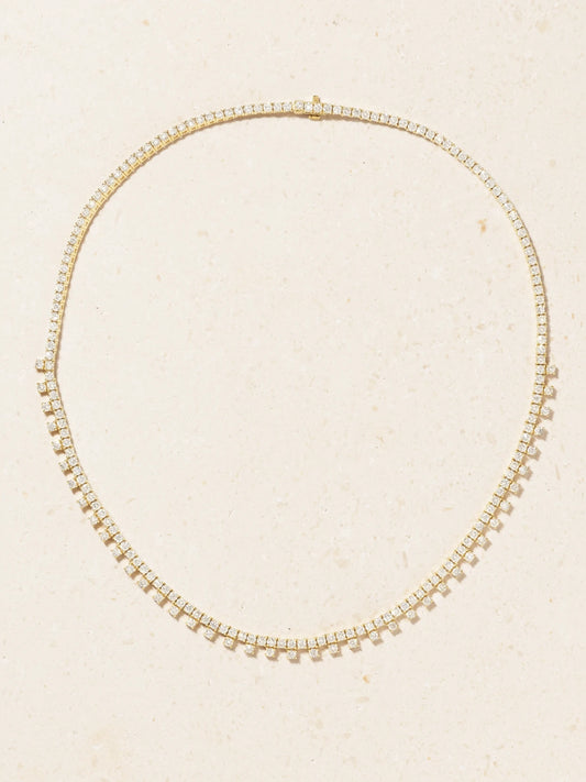 Paloma 18-karat Gold Diamond Choker