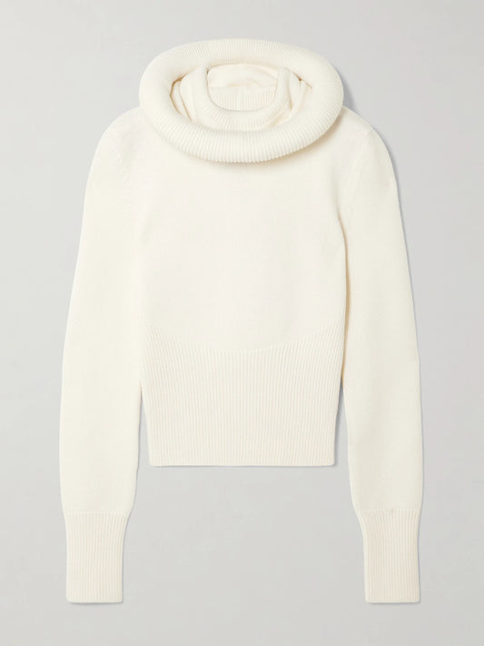 Wool Hooded Sweater