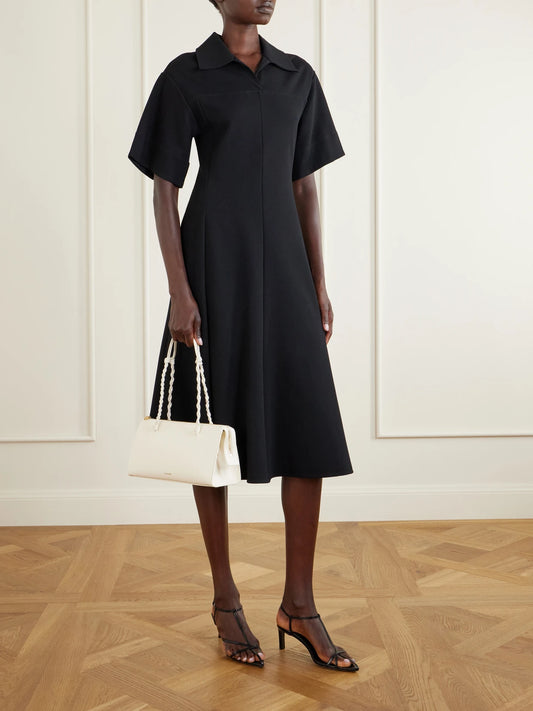 Jil Sander Tangle Tent Leather Shoulder Bag