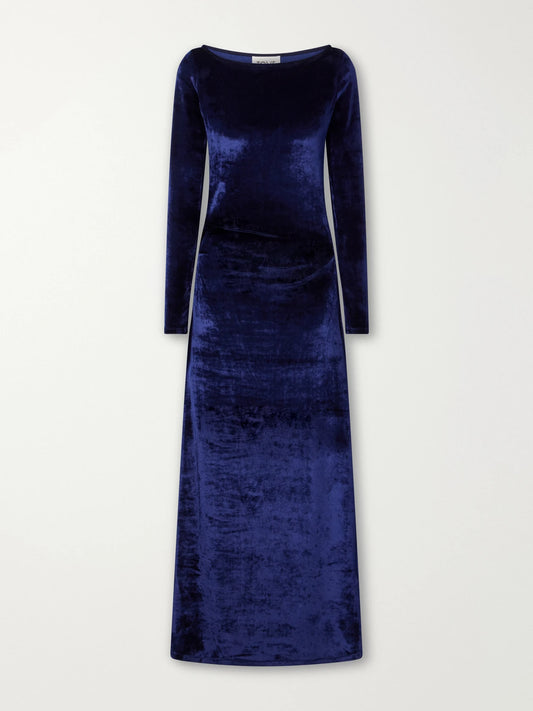 TOVE Nicolette Velvet Maxi Gown