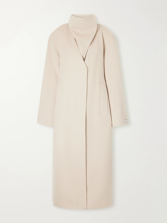Sportmax Spassenso High-neck Wool Coat