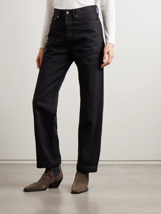 RRL High-rise Wide-leg Jeans