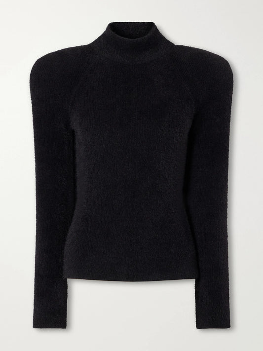 Balmain Ribbed-knit Turtleneck Sweater