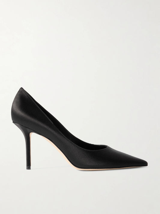 Love 85 Satin Pumps