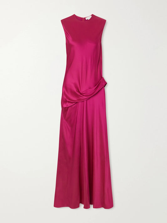 Stella McCartney Draped Satin Gown