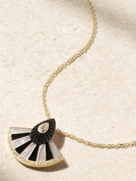Bond Street 18-karat Gold Multi-stone Necklace